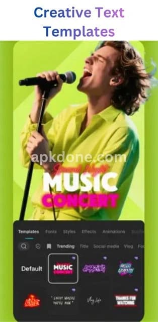 Capcut Apk - Music Concert