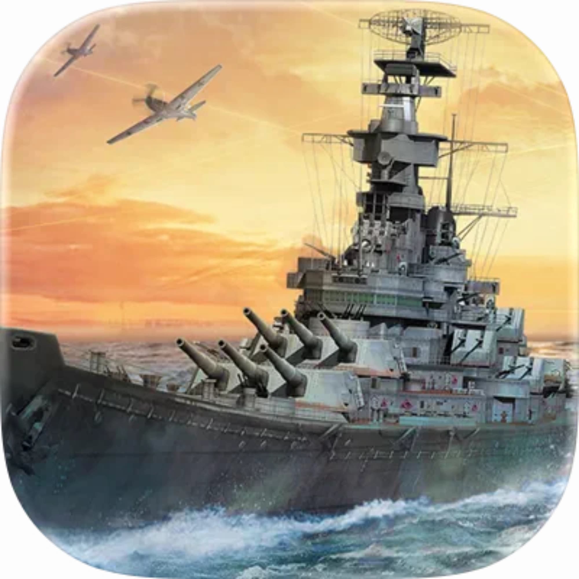 Warship Battle: 3D World War II MOD APK icon