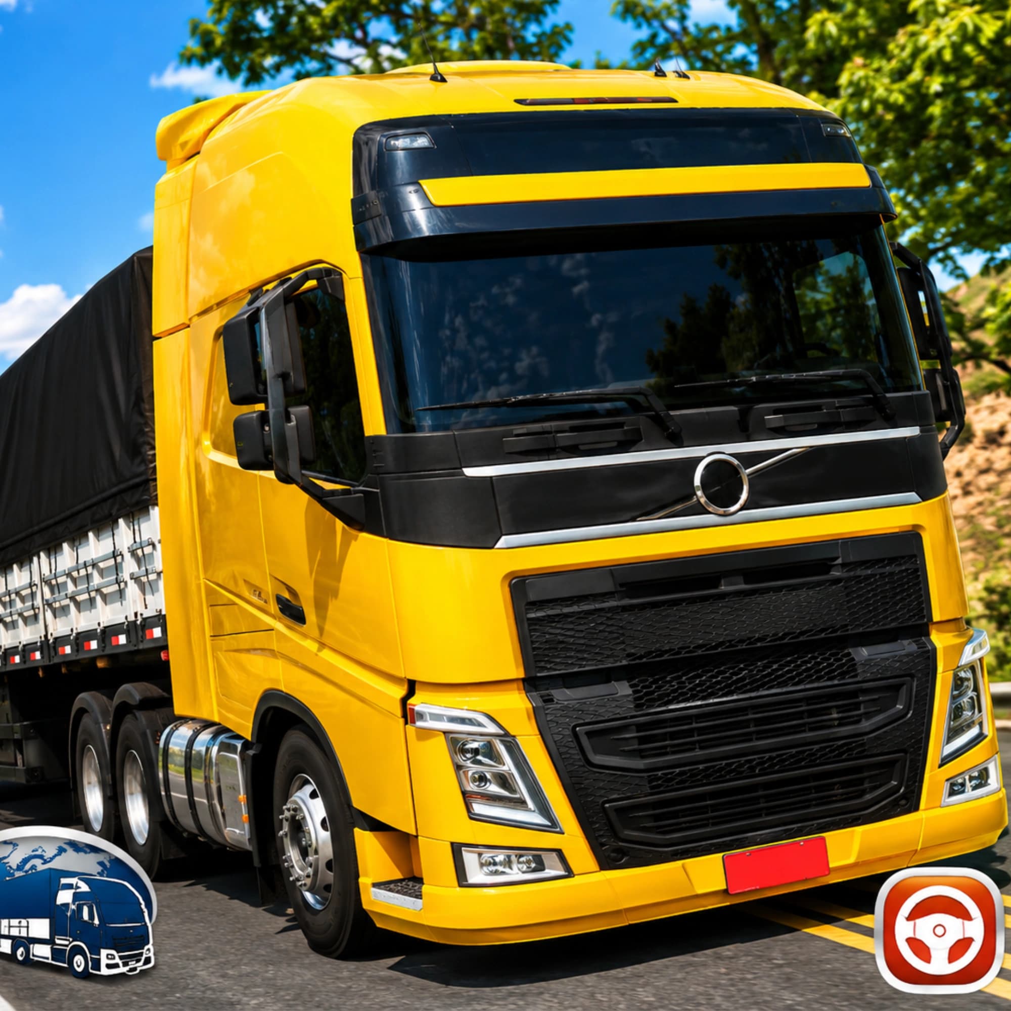 World Truck Driving Simulator MOD APK icon