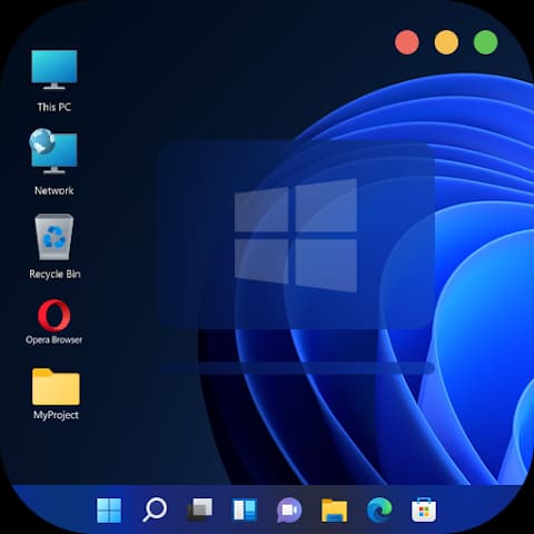 Computer Launcher MOD APK  icon