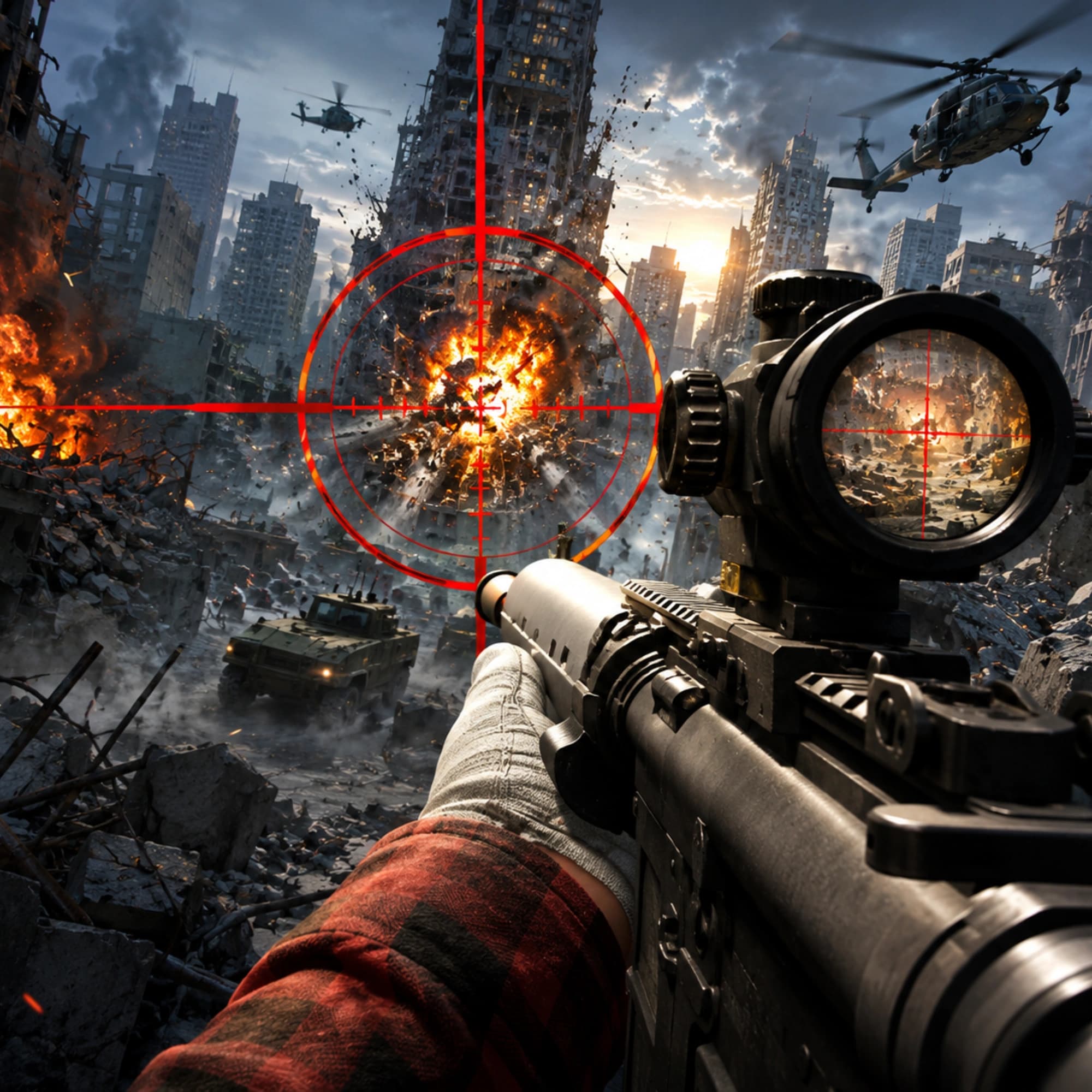 Zombie Hunter D-Day MOD APK icon