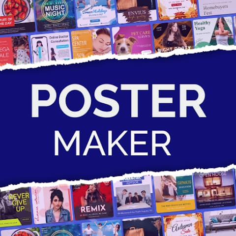 Poster Maker Flyer Maker MOD APK icon