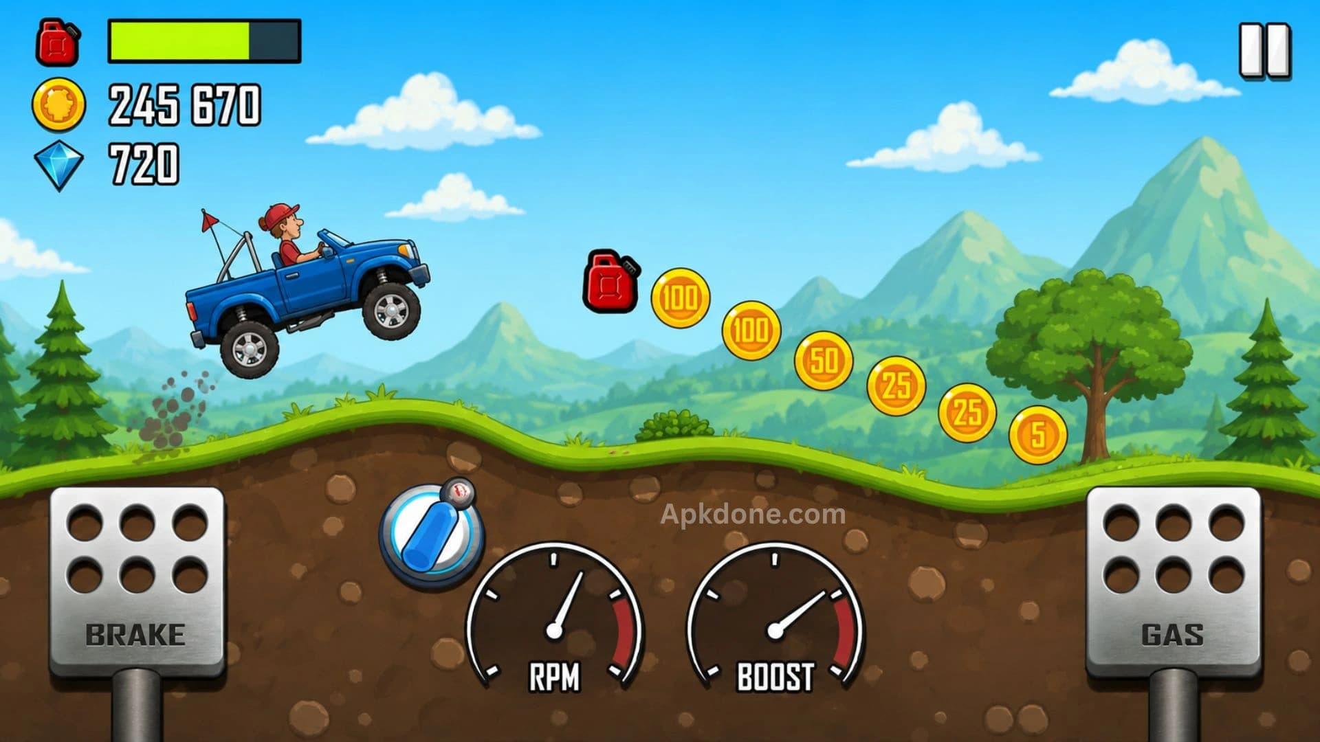 Hill Climb Racing MOD APK icon