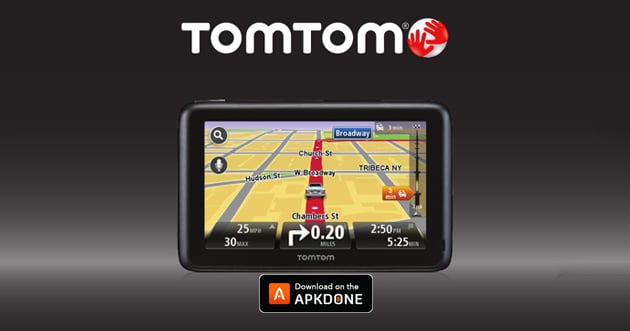 TomTom GPS Navigation Traffic poster