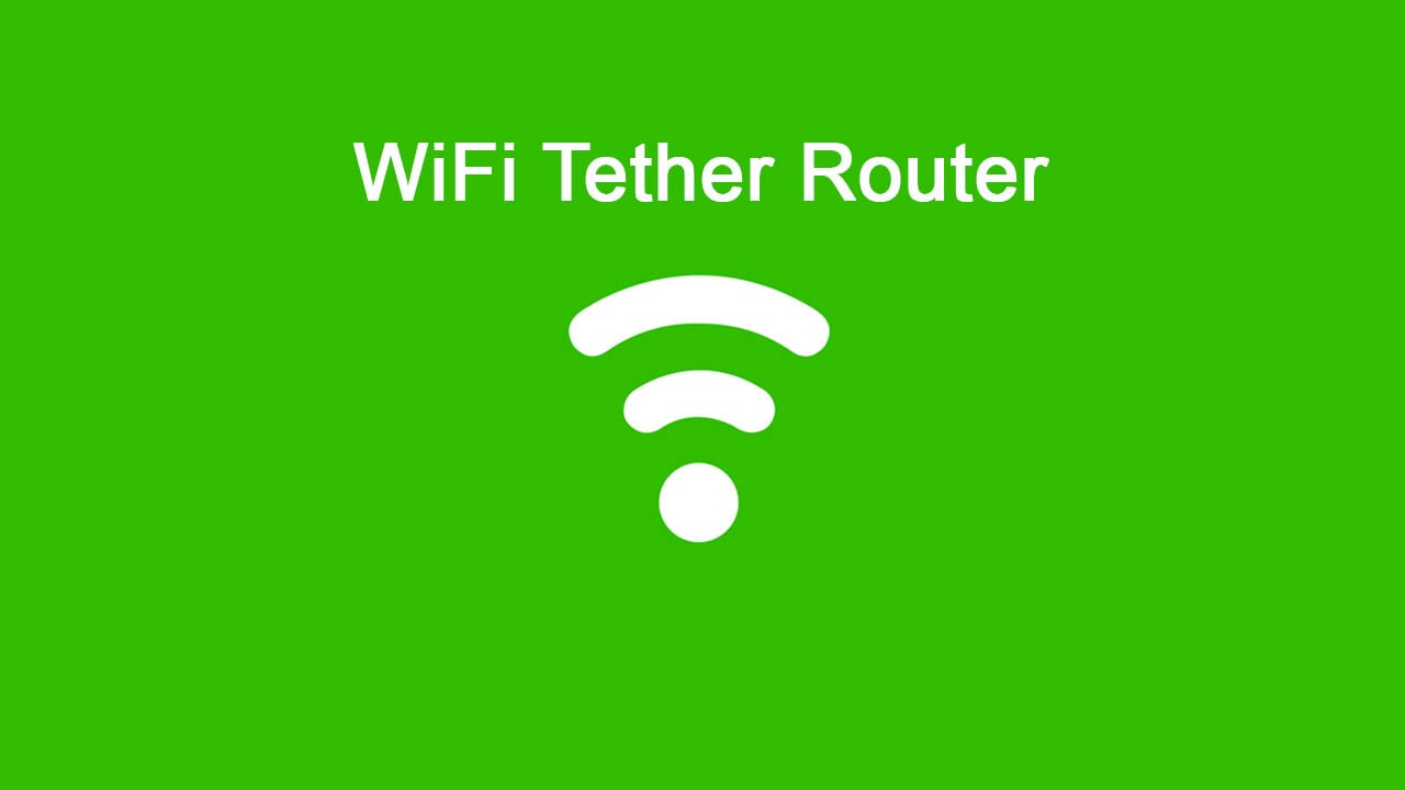 WiFi Tether Router poster