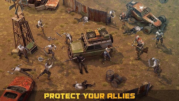 Hide from Zombies v1.01 MOD APK + OBB (God Mode, Ammo)