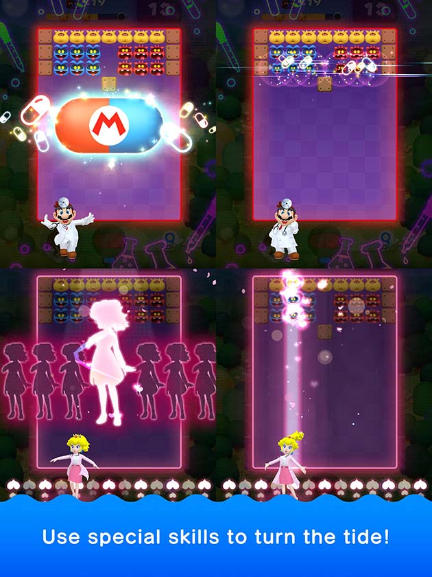 Dr. Mario World captura de pantalla