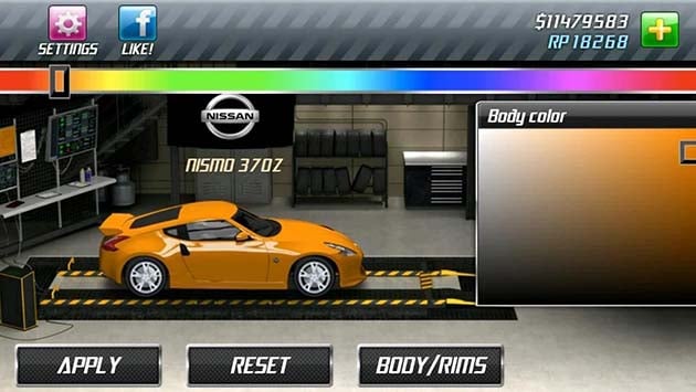 Captura de pantalla de Drag Racing