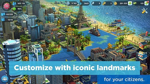 Captura de pantalla de SimCity BuildIt