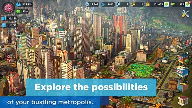 Captura de pantalla de SimCity BuildIt
