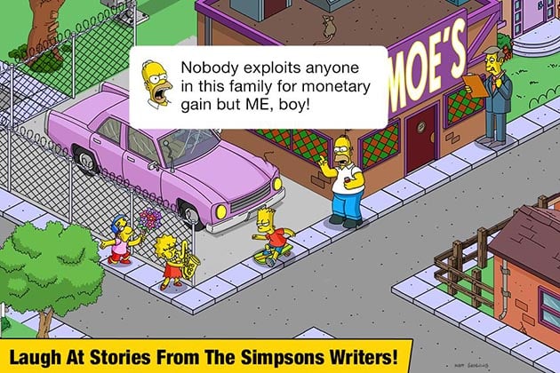 Los Simpson: Aprovechado