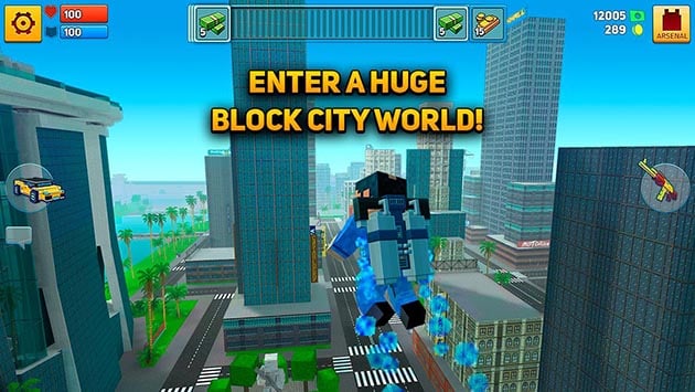 Captura de pantalla de Block City Wars