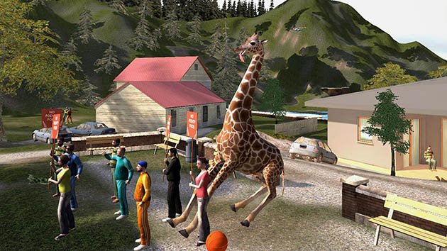 Captura de pantalla de Simulador de cabra