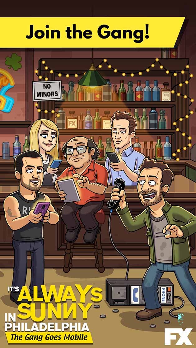 It’s Always Sunny: The Gang Goes Mobile screenshot
