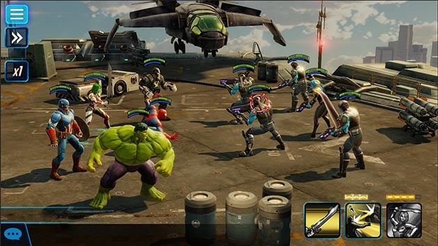 Captura de pantalla de MARVEL Strike Force