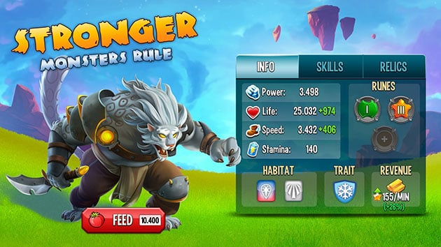 Captura de pantalla de Monster Legends