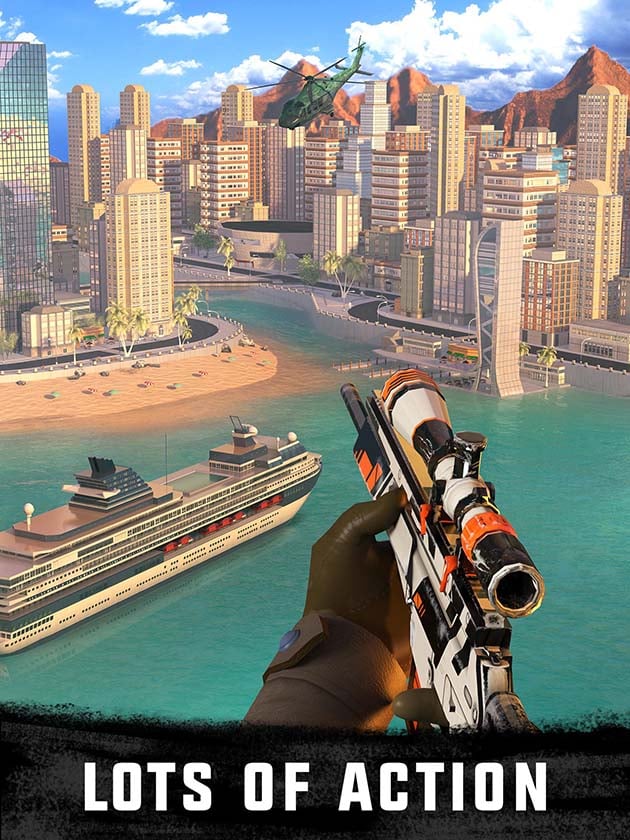 Captura de pantalla de Sniper 3D Gun Shooter