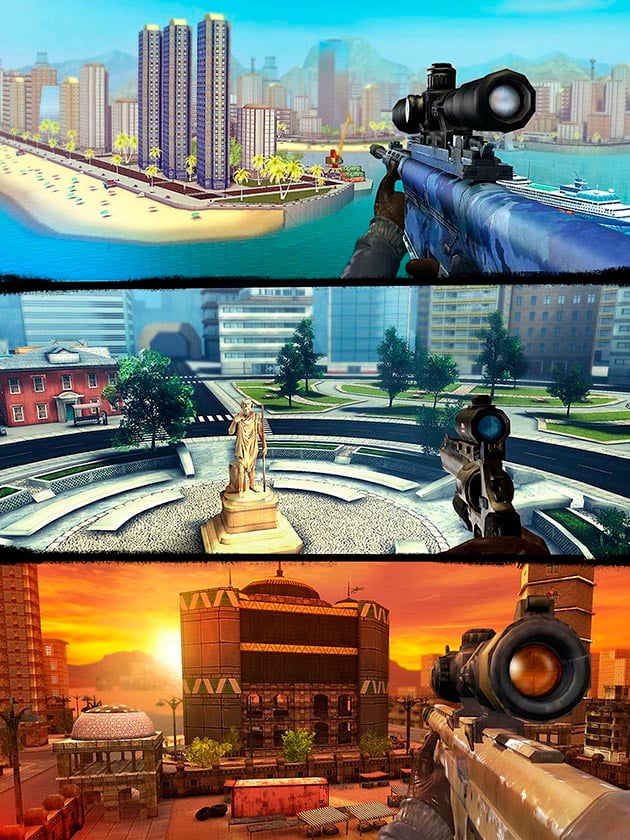 Captura de pantalla de Sniper 3D Gun Shooter