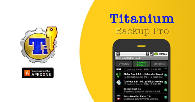 Titanium Backup Pro poster
