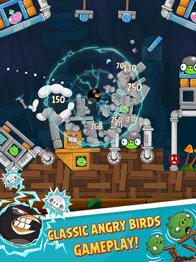 Captura de tela 3 do Angry Birds Classic