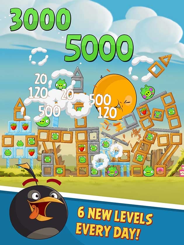 Captura de tela 4 do Angry Birds Classic