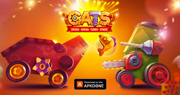 Cats Crash Arena Turbo Stars Mod Apk 2 36 God Mode For Android Download - brawl stars android crashing