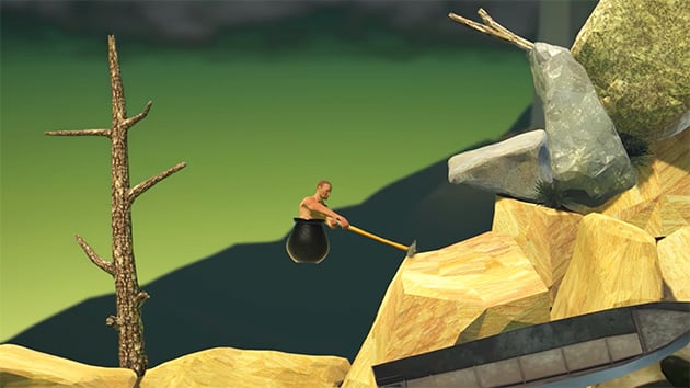 Getting Over It with Bennett Foddy screenshot 3