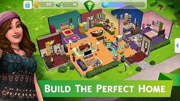 the sims mobile screen 2