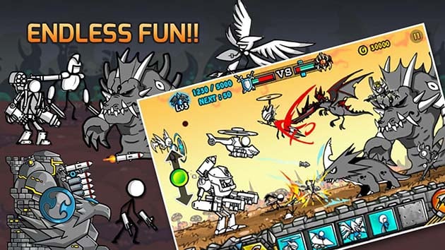 Cartoon Wars 2 MOD APK  (Unlimited Money) Download free for Android