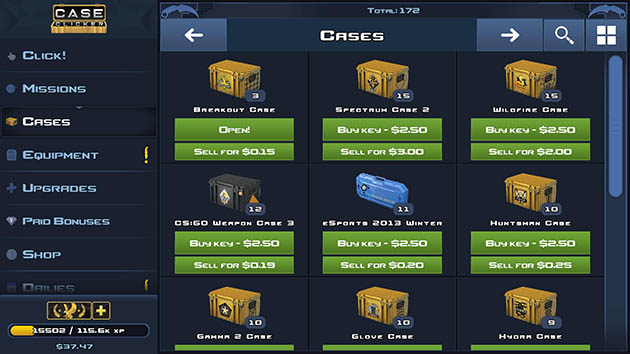 Case Clicker 2 Mod V2 4 2a Download Unlimited Money For Android