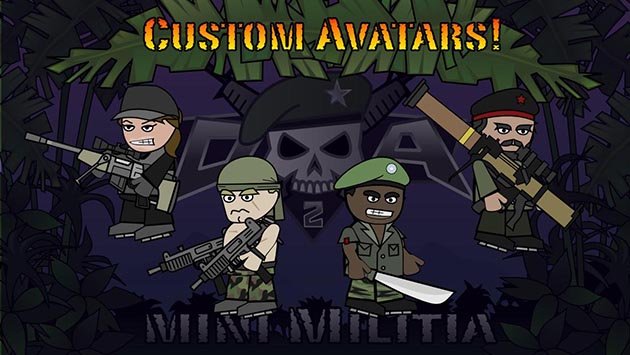 Mini Milicia - Doodle Army 2 captura de pantalla 2