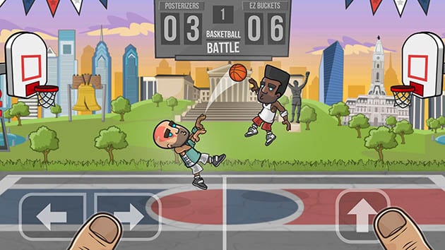 Captura de pantalla 1 de Basketball Battle