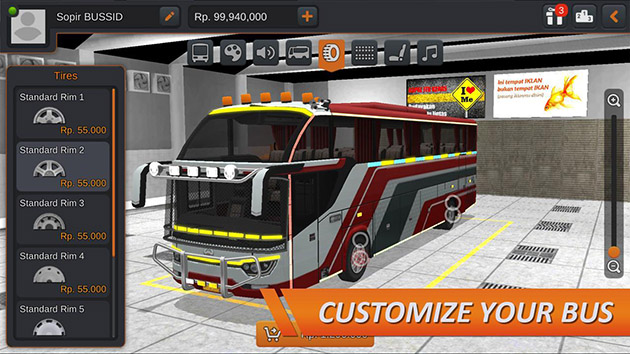 Screenshot of Bus Simulator Indonesia 3