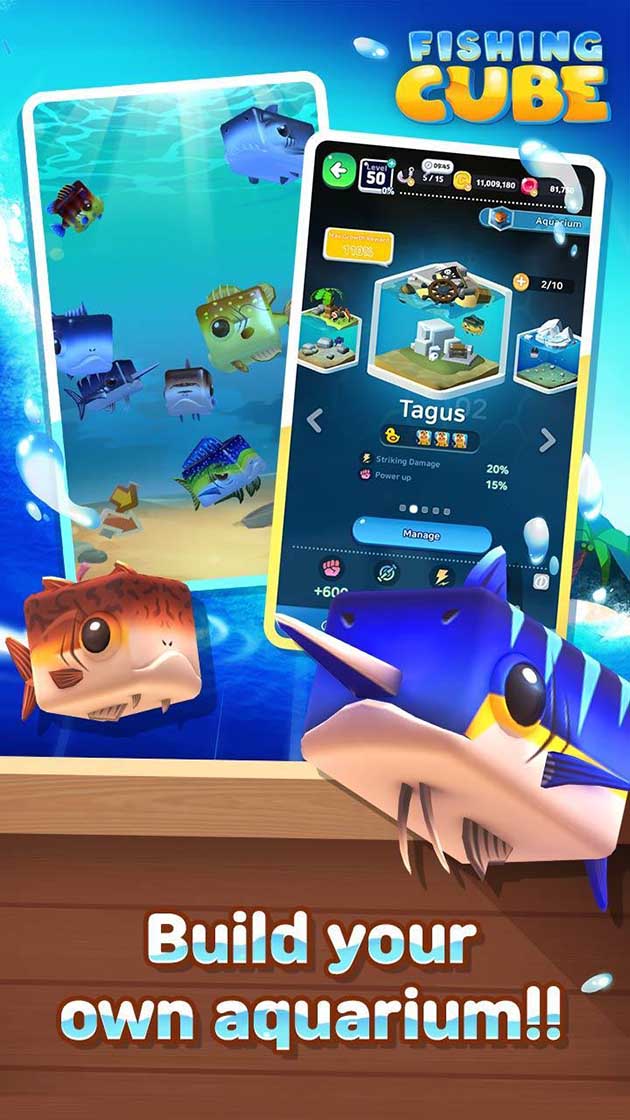 Fishing Cube screenshot 2
