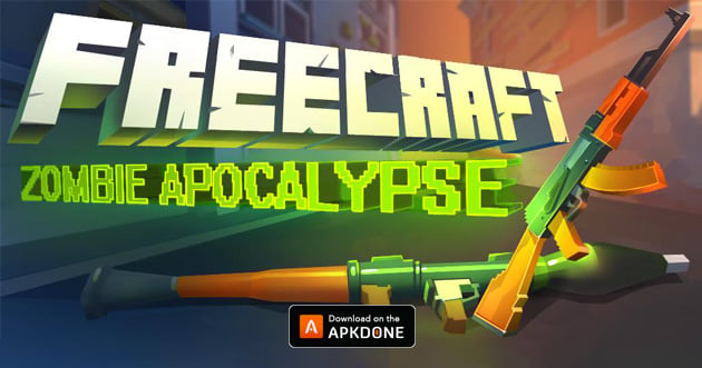 FreeCraft Zombie Apocalypse poster