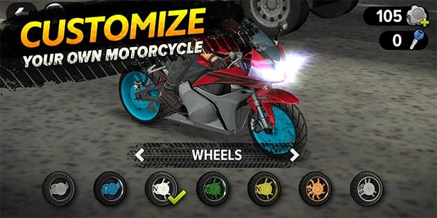 Captura de pantalla 2 de Highway Rider Motorcycle Racer