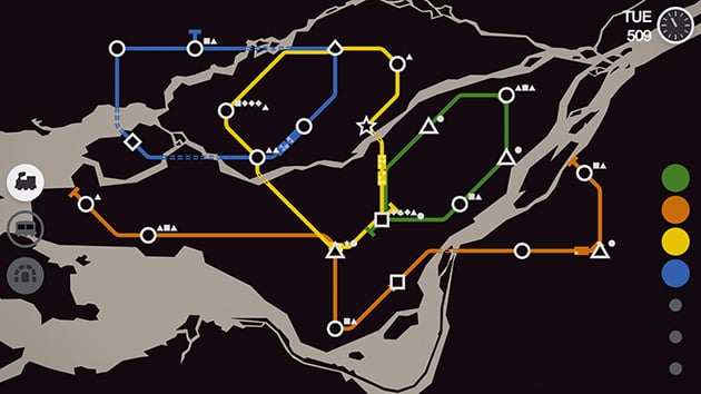 Mini Metro captura de pantalla 3