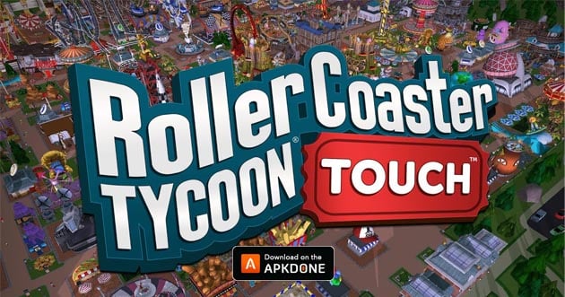 RollerCoaster Tycoon Touch póster