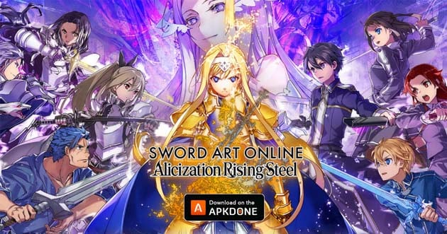 Sword Art Online Alicization Rising Steel poster