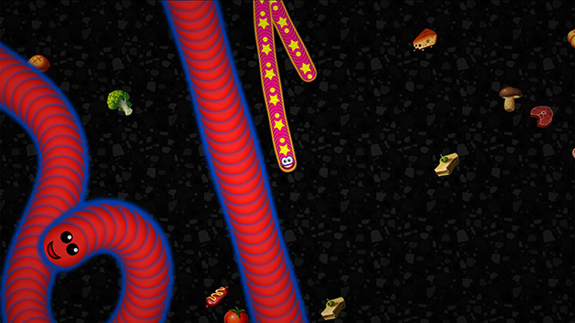 Worms Zone.io screenshot 2