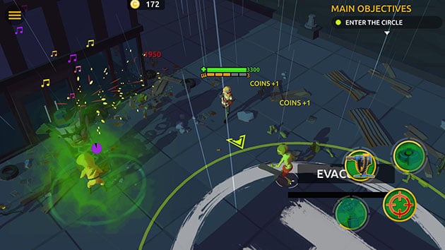 Captura de pantalla 1 de Zombie Blast Crew