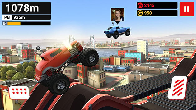 MMX Hill Dash screenshot 1