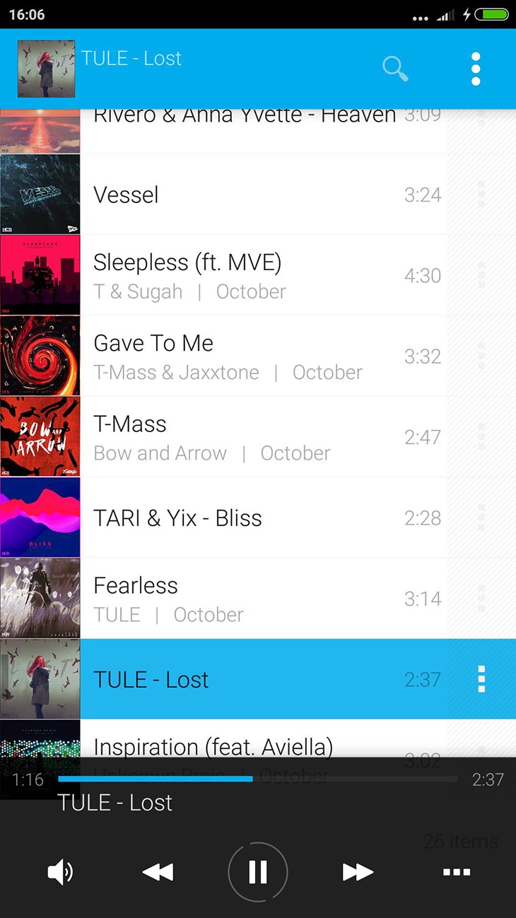 Avee Music Player Pro screenshot 2