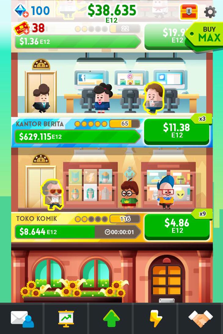 Cash Inc: Money Clicker Game screenshot 3