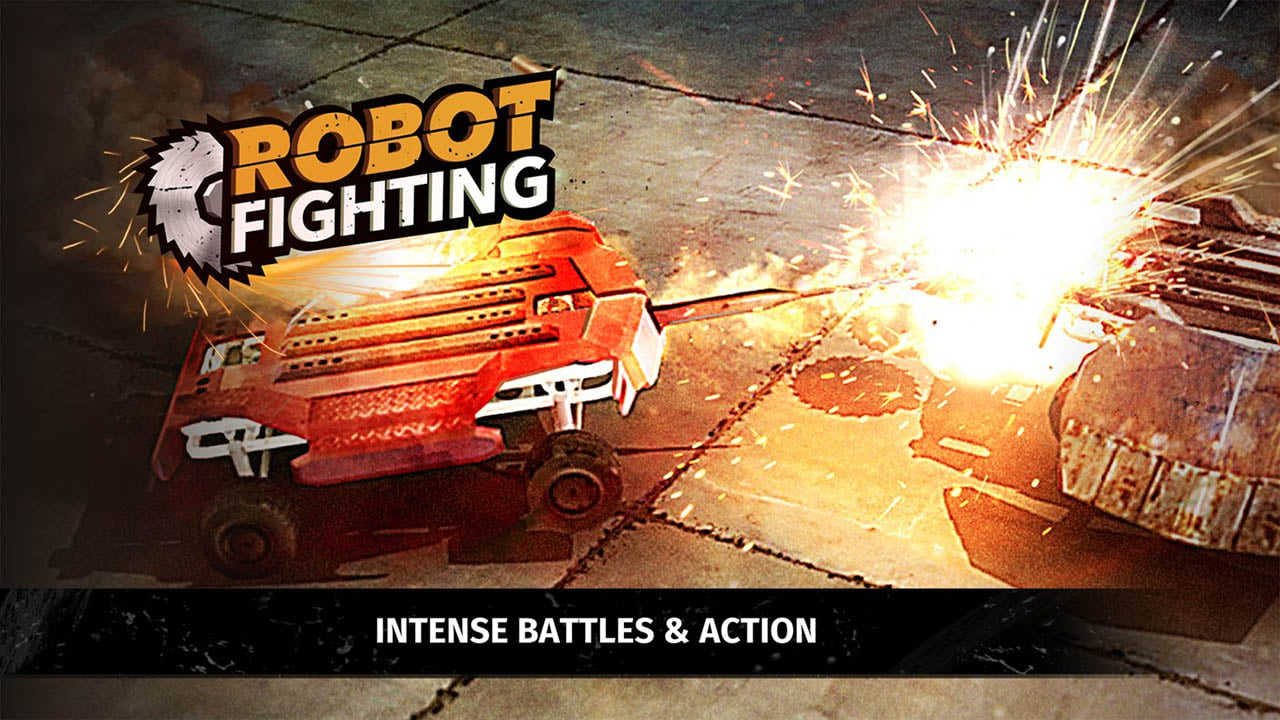 Robot Fighting 2 Minibots 3D Poster