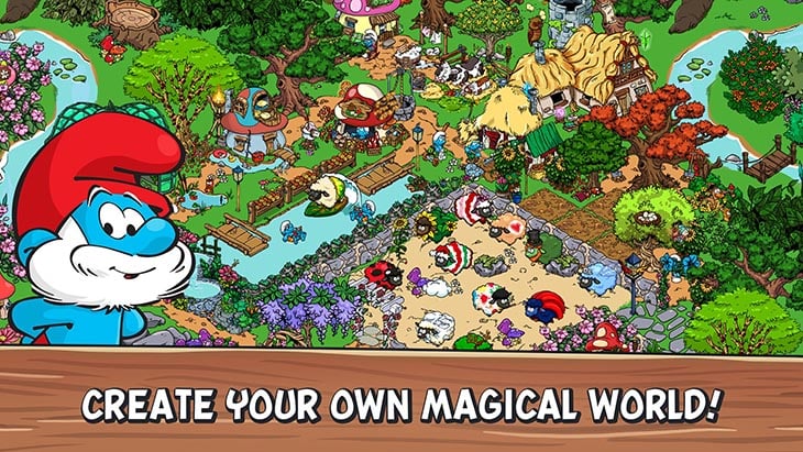 Smurfs Village screenshot 1