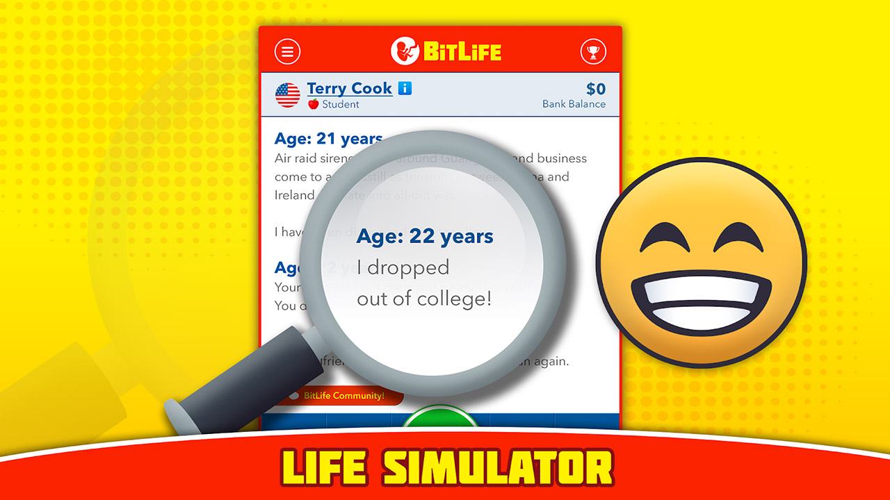 BitLife Life Simulator poster