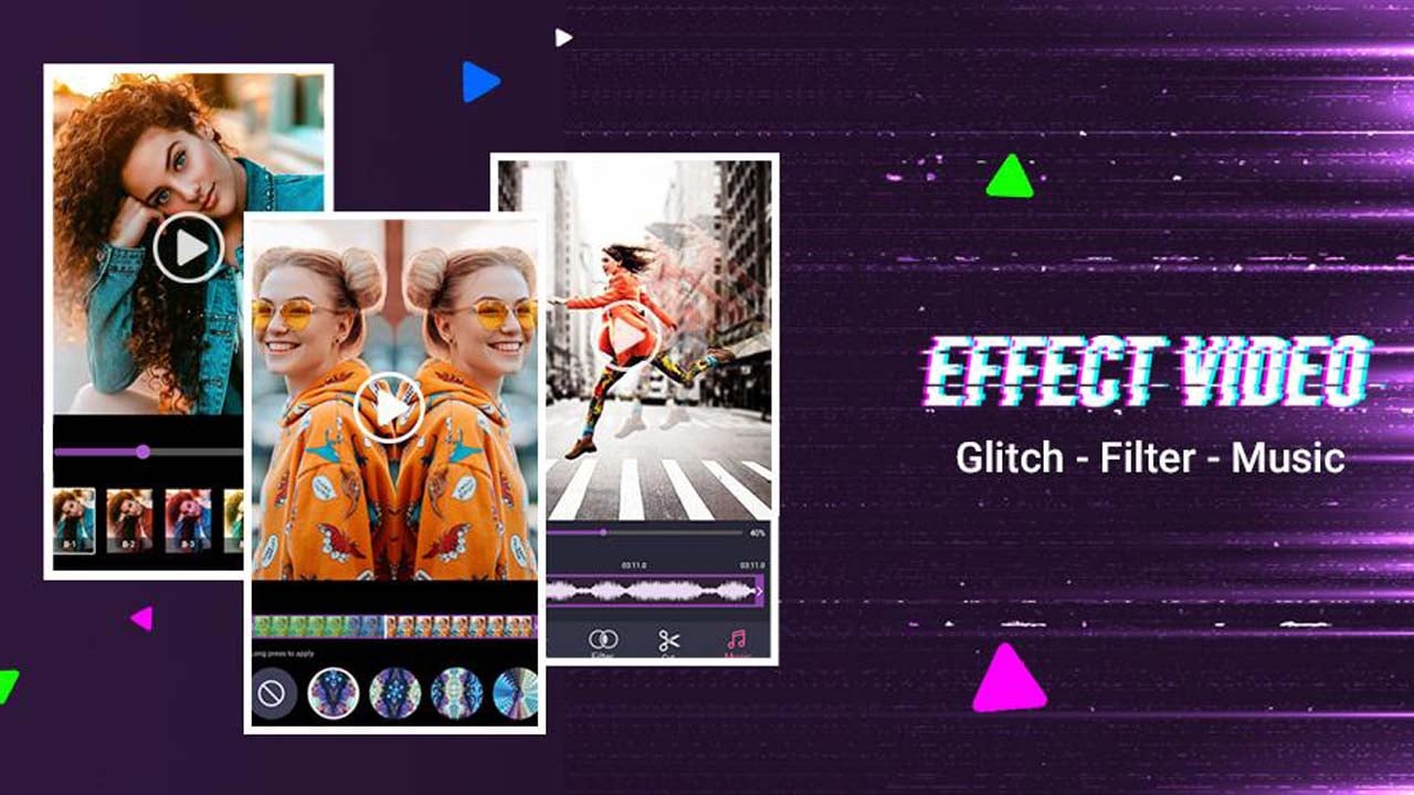 Video Editor: Glitch Video Effects poster