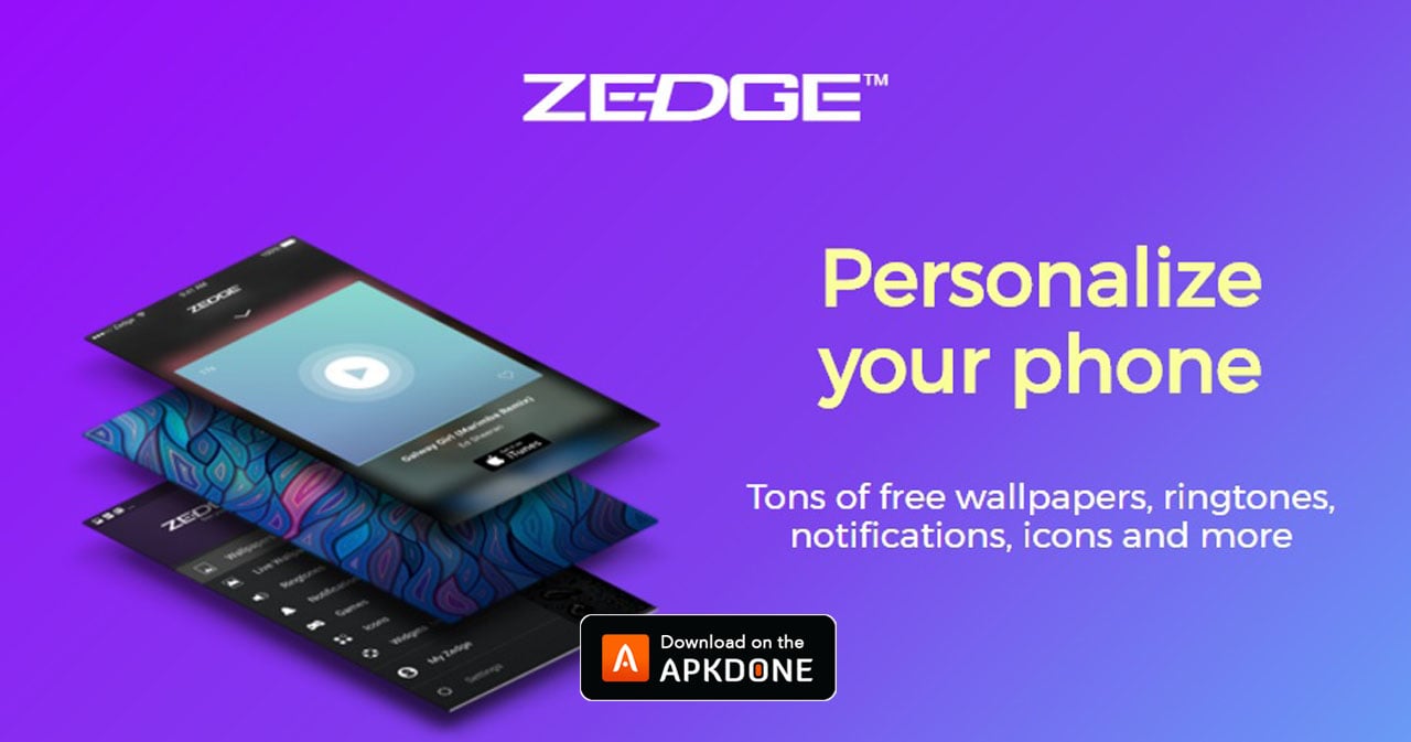ZEDGE MOD APK  (Premium Unlocked) for Android