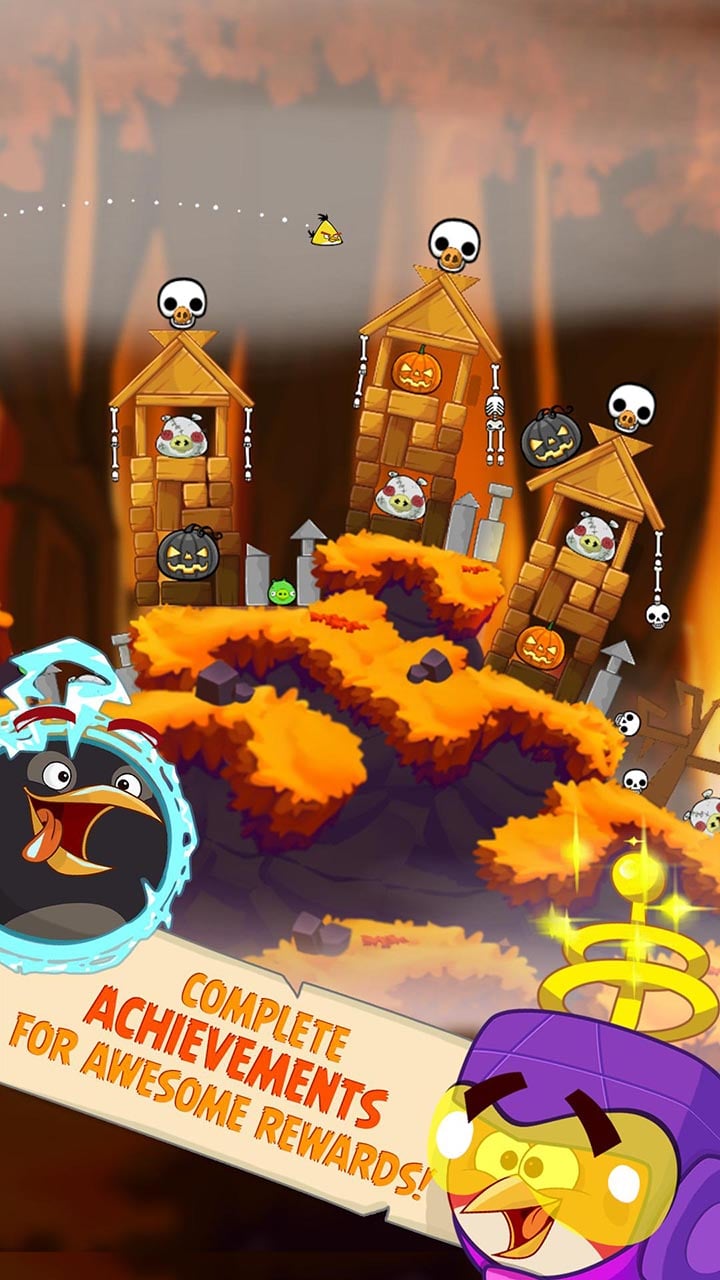 Angry Birds Seasons screen 1